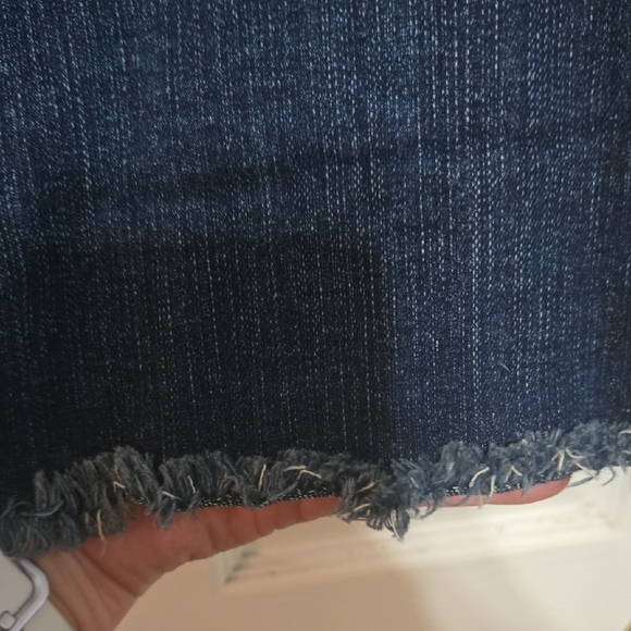 m jeans by maurices Dark Wash Denim Shorts - Picture 4 of 5